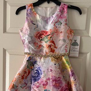 Rare Editions Girl"s cocktail, formal, flower girls, princess, evening dress